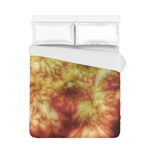 Yellow Chrysanthemums Duvet Cover 86"x70" ( All-over-print)