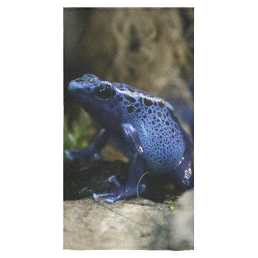 Blue Poison Arrow Frog Bath Towel 30"x56"