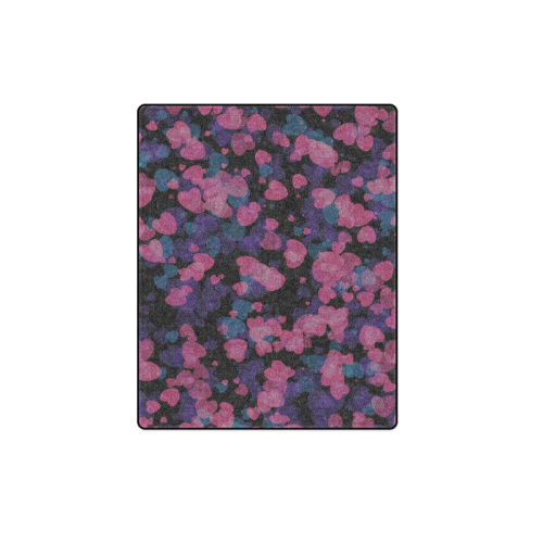 confetti hearts Blanket 40"x50"