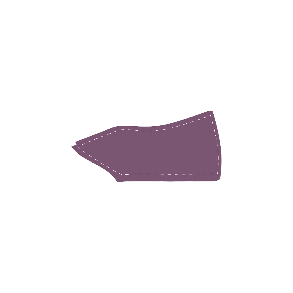 Wood Violet Men's Unusual Slip-on Canvas Shoes (Model 019)