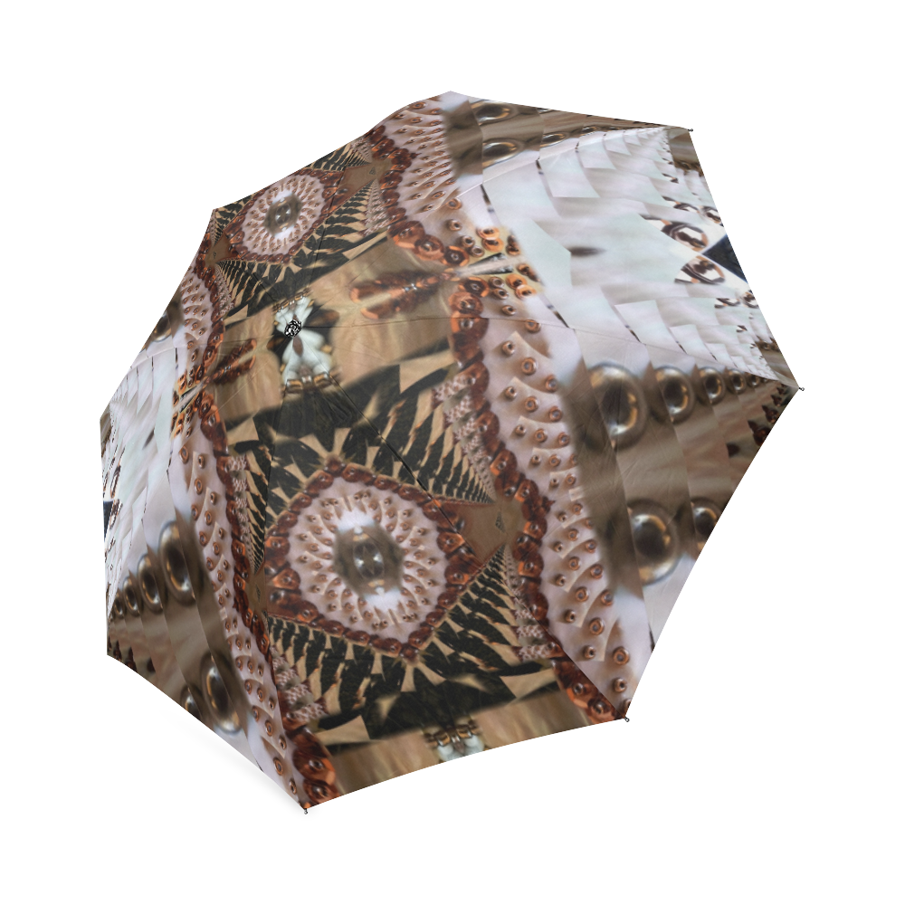 Annabellerockz-ethnic-style Foldable Umbrella (Model U01)