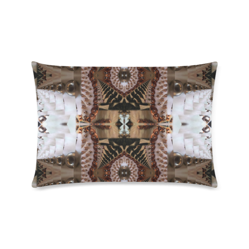 Annabellerockz-ethnic-style-pillow-2 Custom Zippered Pillow Case 16"x24"(Twin Sides)