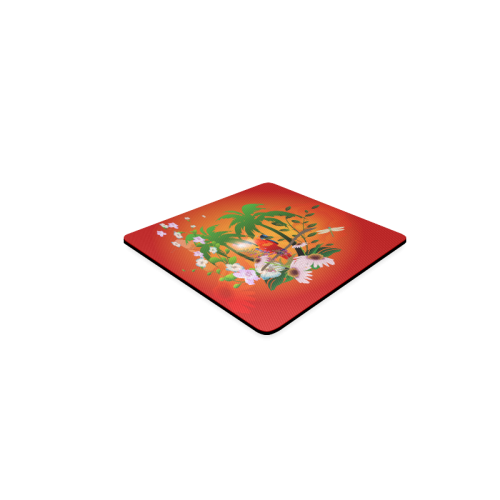 Tropical design Square Coaster