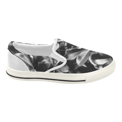Foliage #1 - Jera Nour Women's Slip-on Canvas Shoes (Model 019)