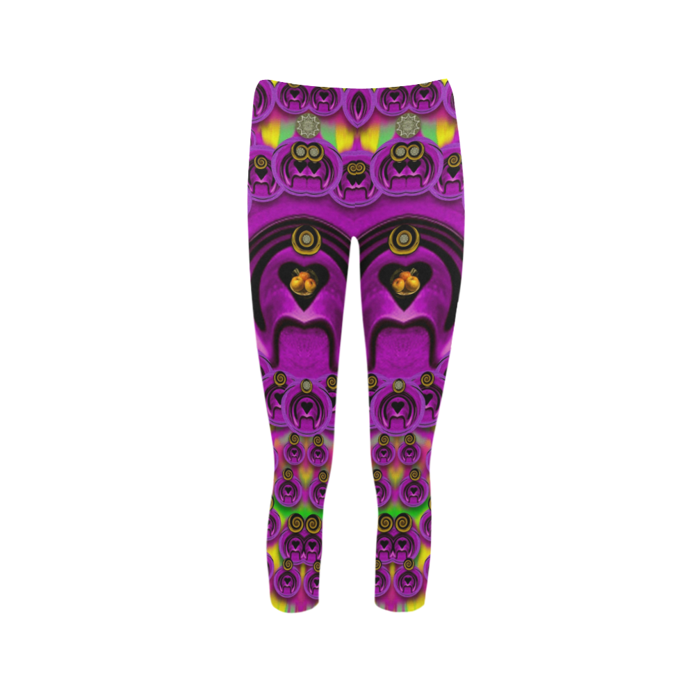 love for the fruit and stars in the Milky Way Capri Legging (Model L02)