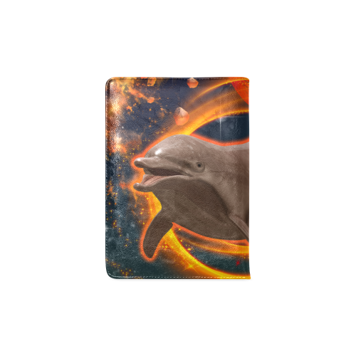 Jumping dolphin Custom NoteBook A5