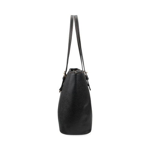 VEGAN LEBEN Leather Tote Bag/Small (Model 1640)