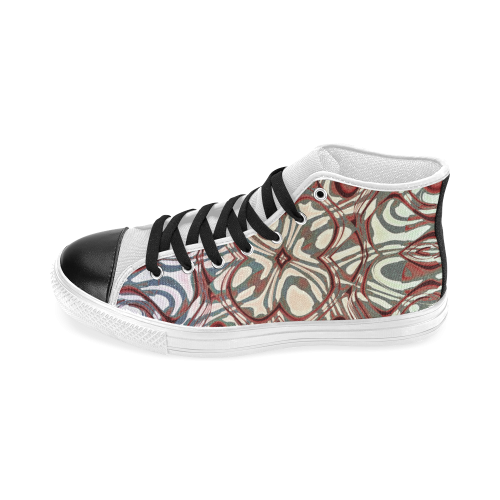 Blast-o-Blob #6 - Jera Nour Women's Classic High Top Canvas Shoes (Model 017)