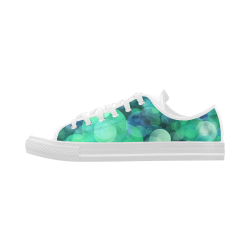 Bubbles003 Aquila Microfiber Leather Women's Shoes (Model 028)