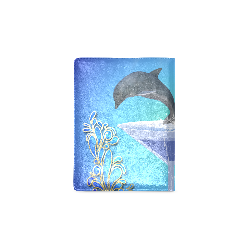 Cute dolphin Custom NoteBook B5