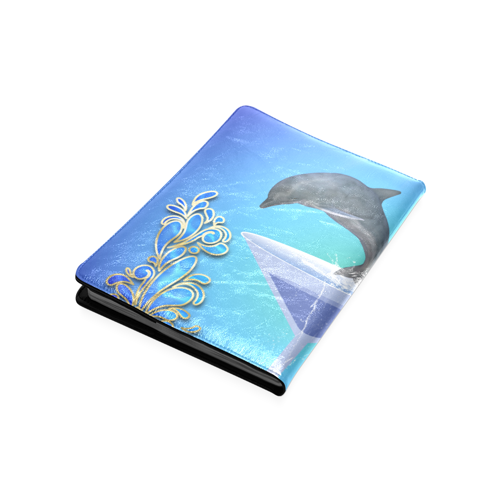 Cute dolphin Custom NoteBook B5