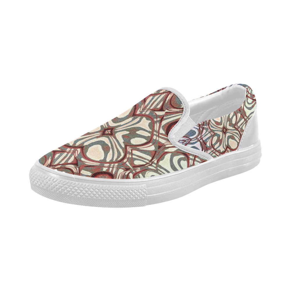 Blast-o-Blob #6 - Jera Nour Women's Slip-on Canvas Shoes (Model 019)