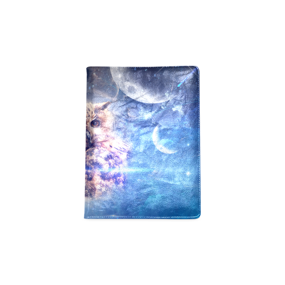 Owl in the universe Custom NoteBook B5