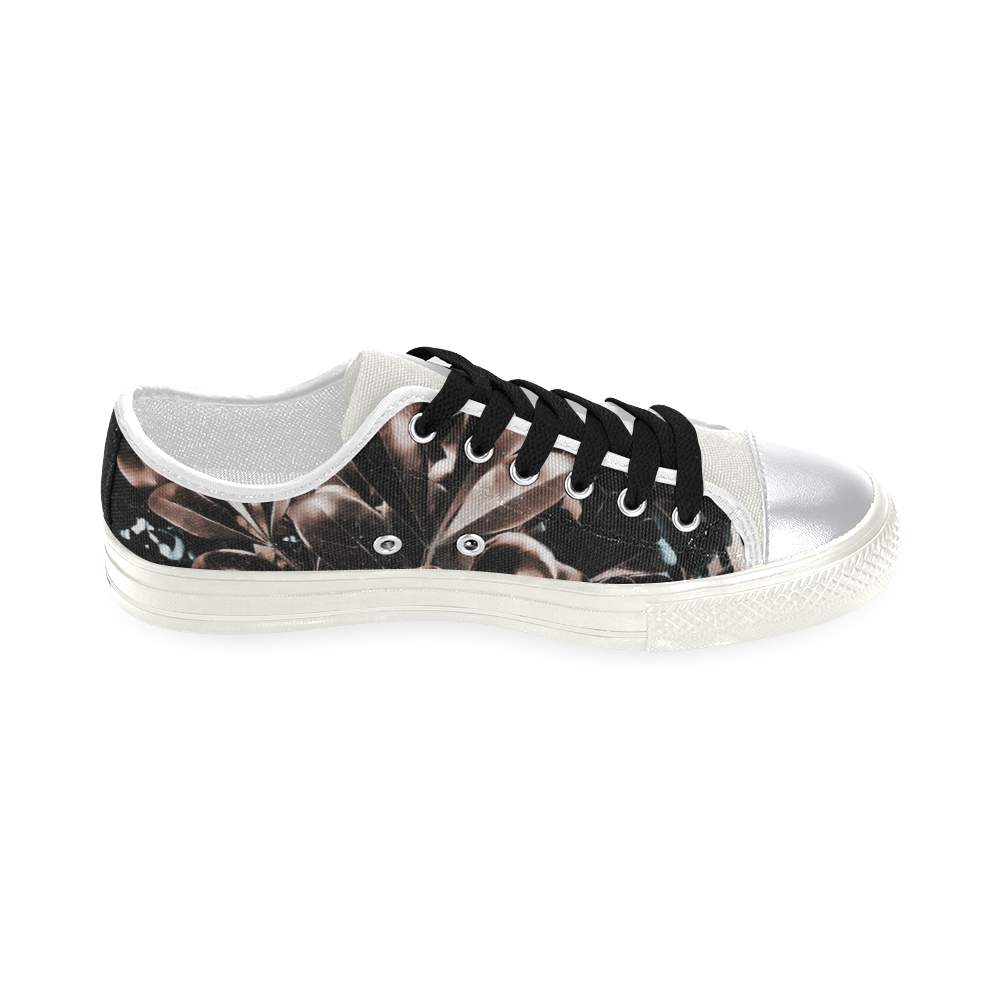 Foliage #5 - Jera Nour Women's Classic Canvas Shoes (Model 018)