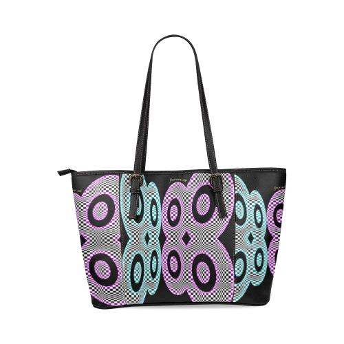 PARANOIA Leather Tote Bag/Small (Model 1640)