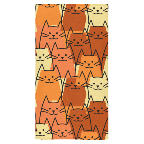 Cute Cats Bath Towel 30"x56"