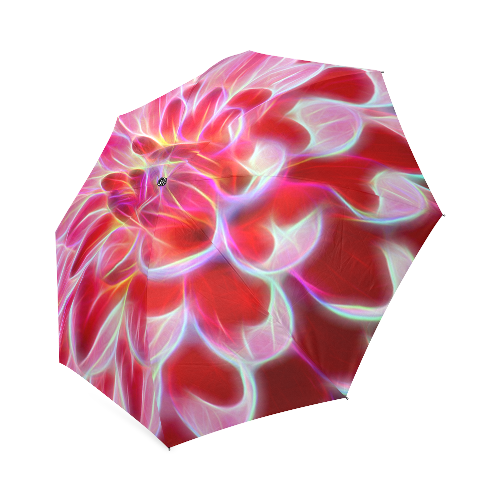 Pink Chrysanthemum Topaz Foldable Umbrella (Model U01)