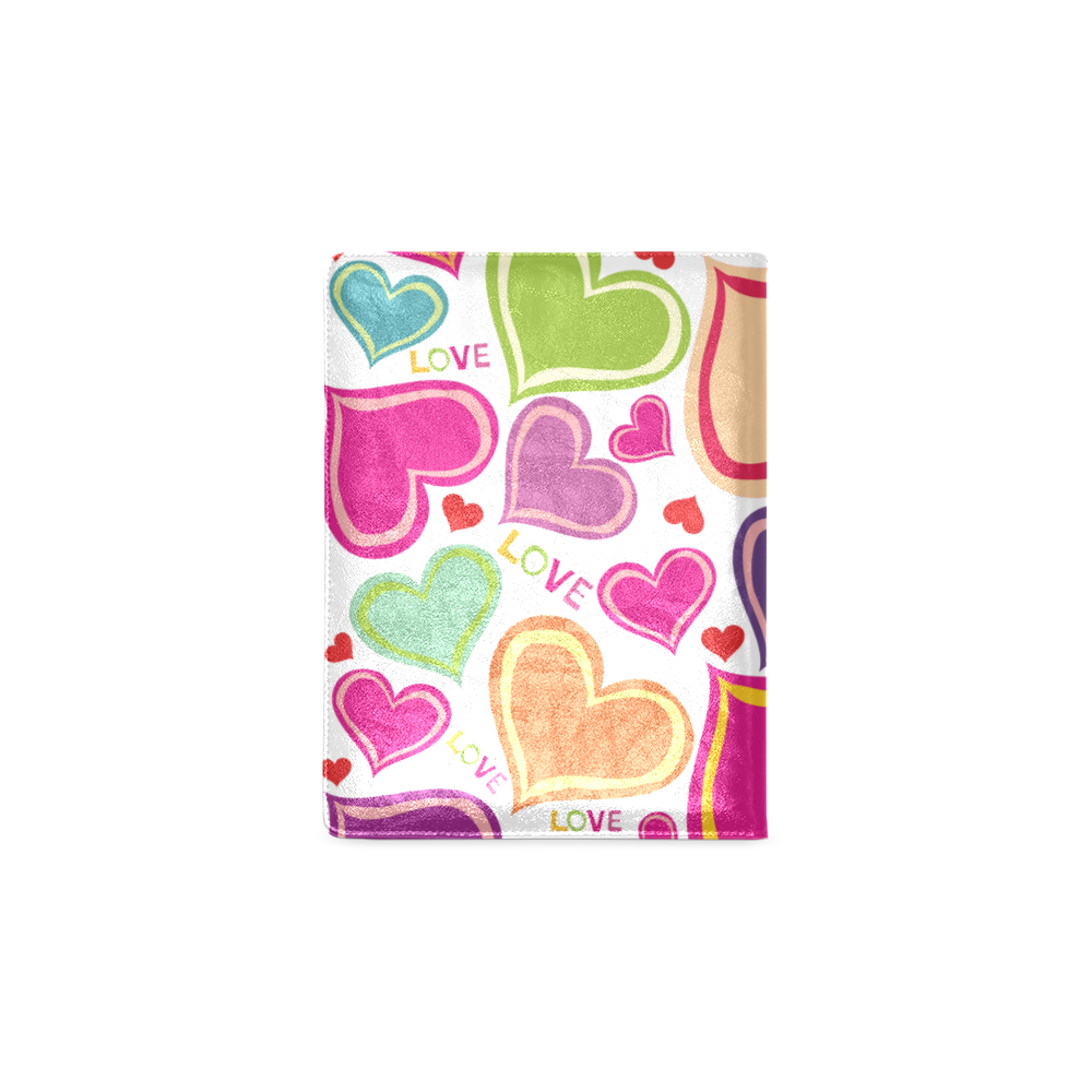 Hearts and Love Custom NoteBook B5