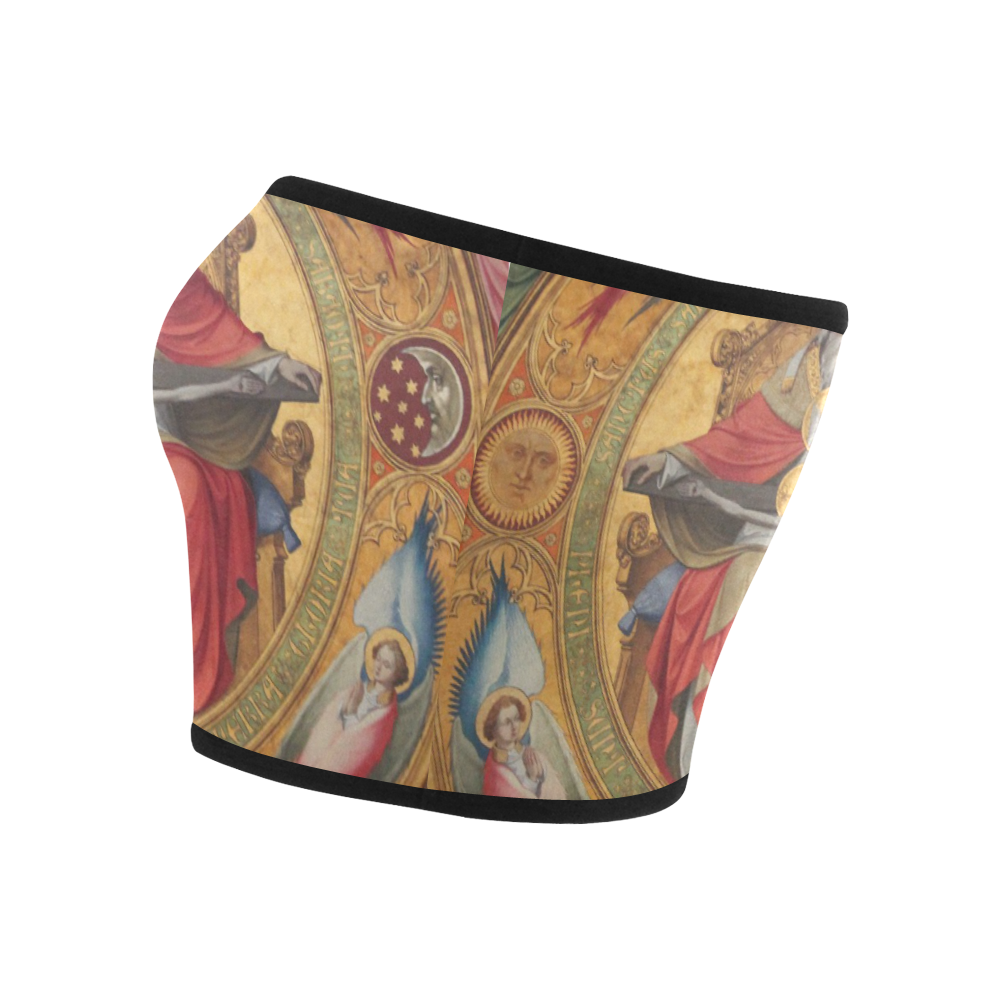 Jesus on Cross Bandeau Top