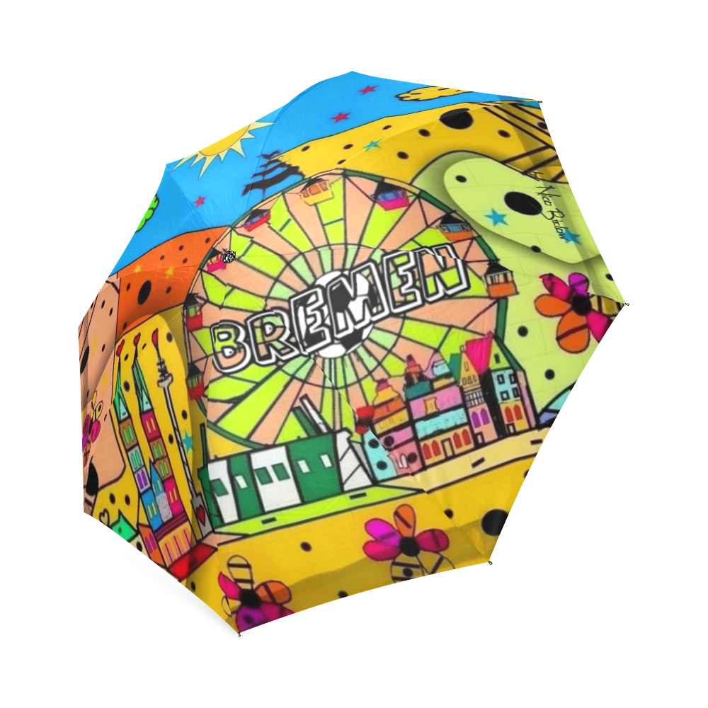 Bremen by Nico Bielow Foldable Umbrella (Model U01)