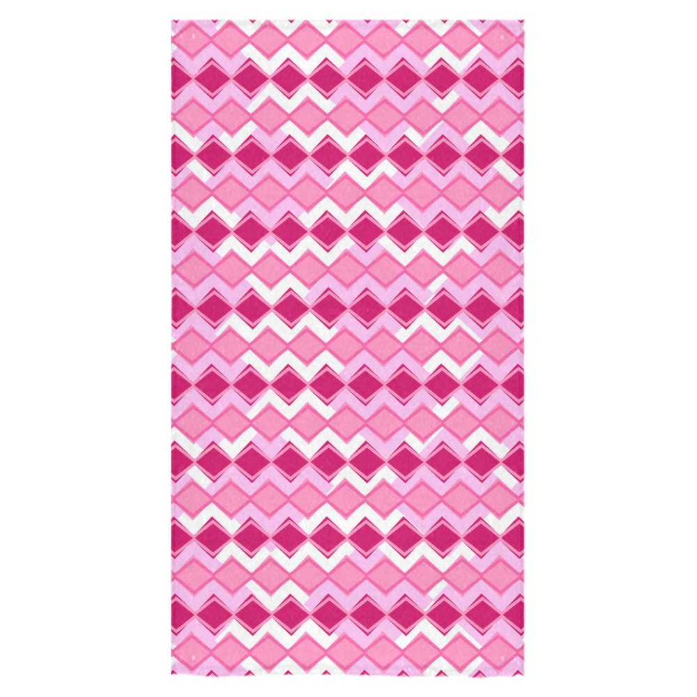 Pink Diamonds Bath Towel 30"x56"