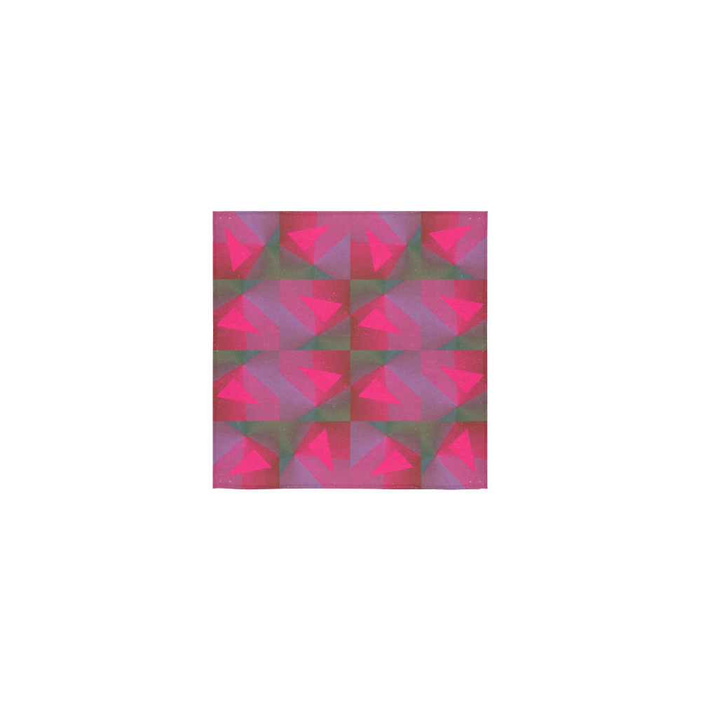 Geometric Lux Q Square Towel 13“x13”