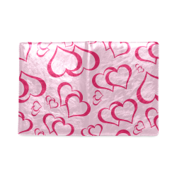 Pink Hearts Custom NoteBook B5