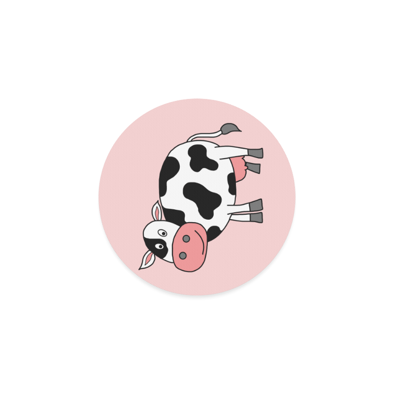 Moo Cow Round Coaster
