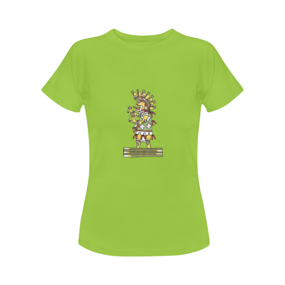 Pre-Columbian God Women's Classic T-Shirt (Model T17）