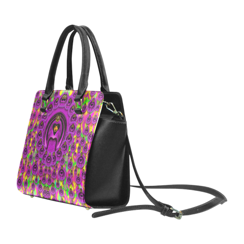 love for the fruit and stars in the Milky Way Rivet Shoulder Handbag (Model 1645)