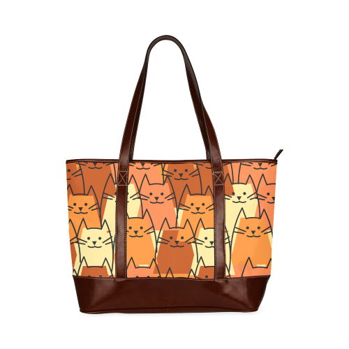 Cute Cats Tote Handbag (Model 1642)