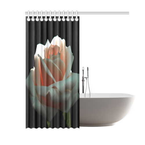 A Beautiful Rose Shower Curtain 60"x72"