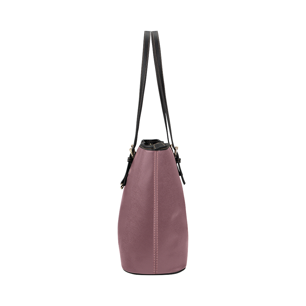 Crushed Berry Leather Tote Bag/Large (Model 1651)