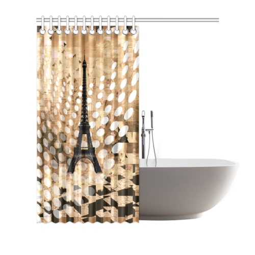 Paris Shower Curtain 72"x72"