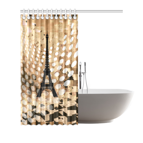 Paris Shower Curtain 66"x72"