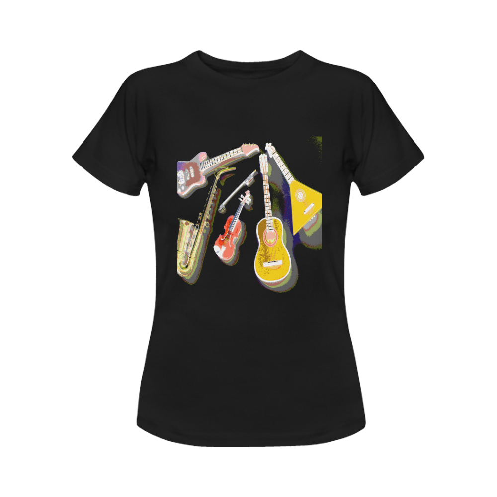 Music Women's Classic T-Shirt (Model T17）