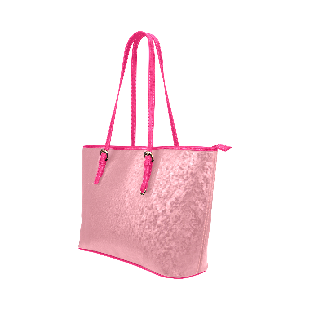 Peony Leather Tote Bag/Large (Model 1651)