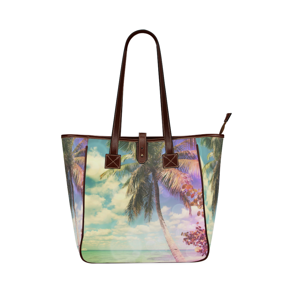 Prismatic Palm Classic Tote Bag (Model 1644)