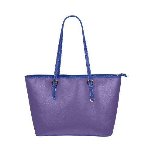 Ultra Violet Leather Tote Bag/Large (Model 1651)