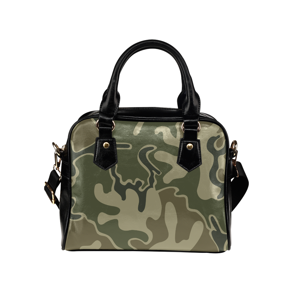 1948 Retro Camouflage Shoulder Handbag (Model 1634)