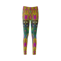 Troll In the Rainbows looking good Cassandra Women's Leggings (Model L01)