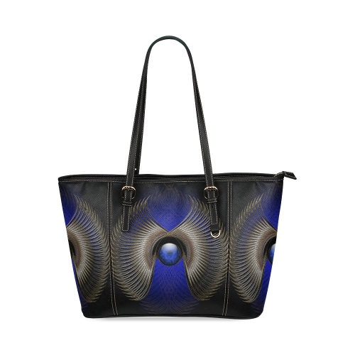 Wings Leather Tote Bag/Large (Model 1640)