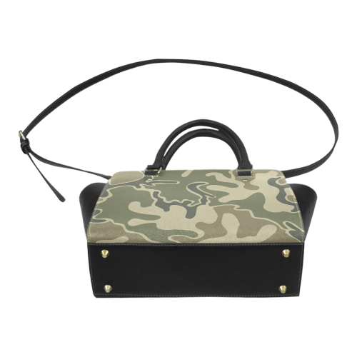 1948 Retro Camouflage Classic Shoulder Handbag (Model 1653)