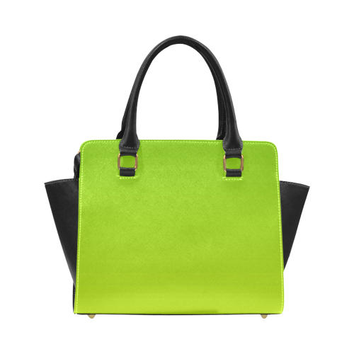 Green gradient VAS2 Classic Shoulder Handbag (Model 1653)