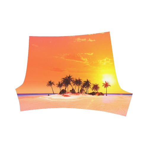 Wonderful sunset in soft colors Briseis Skinny Shorts (Model L04)