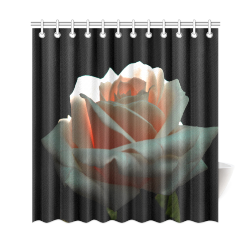 A Beautiful Rose Shower Curtain 69"x72"