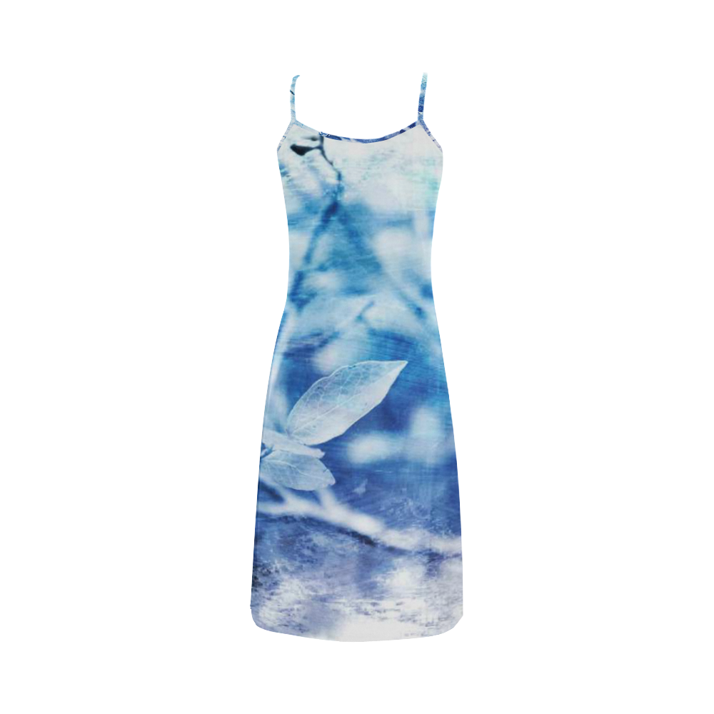 Blueberry Blues Alcestis Slip Dress (Model D05)