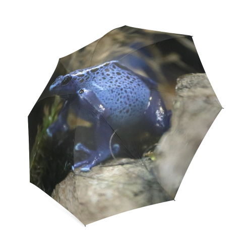 Blue Poison Arrow Frog Foldable Umbrella (Model U01)