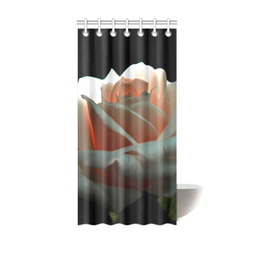 A Beautiful Rose Shower Curtain 36"x72"