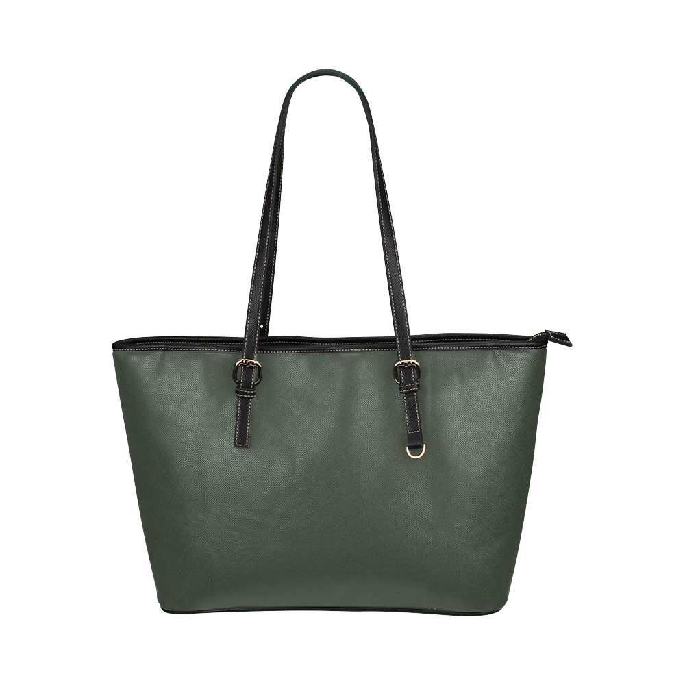 Duffel Bag Leather Tote Bag/Large (Model 1651)